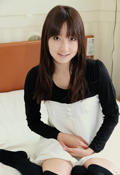   Little Asian Cocksuckers 19: Horny Asian Mayu Gags On Big Dick